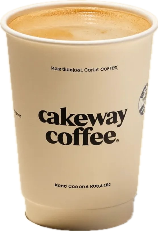 A single cup of coffee